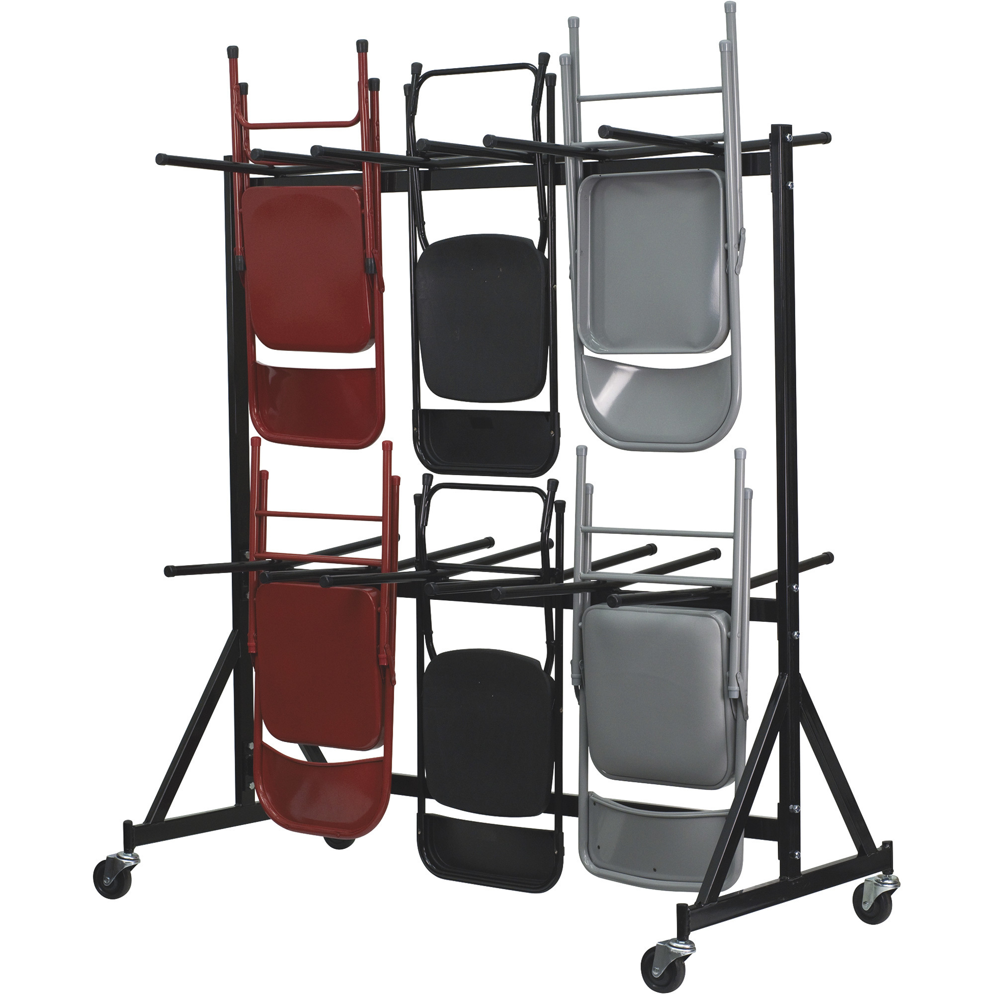 Flash Furniture Folding Chair Dolly, 500-lb. Capacity, 35in.W x 66in.D x 75in.H, Model# NGFCDOLLY